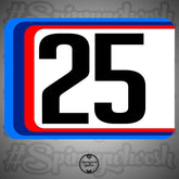 Vintage Racing Numbers – BMW